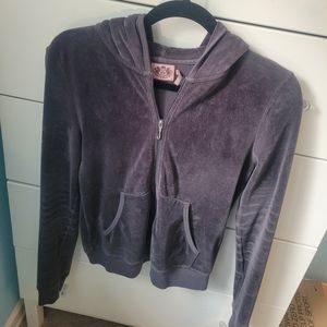 Juicy Couture velour zip jacket